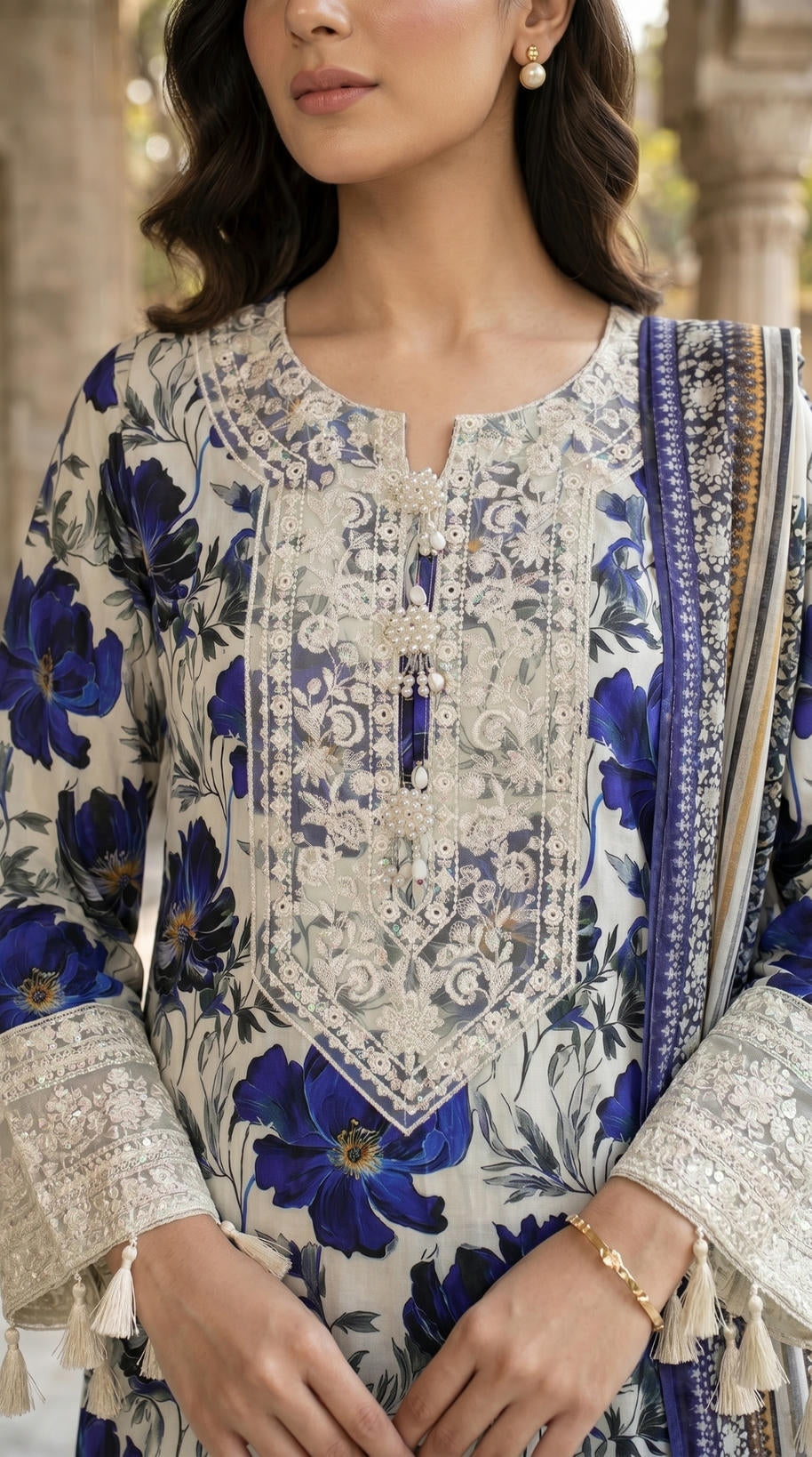 Printed lawn 3 PC DL0061