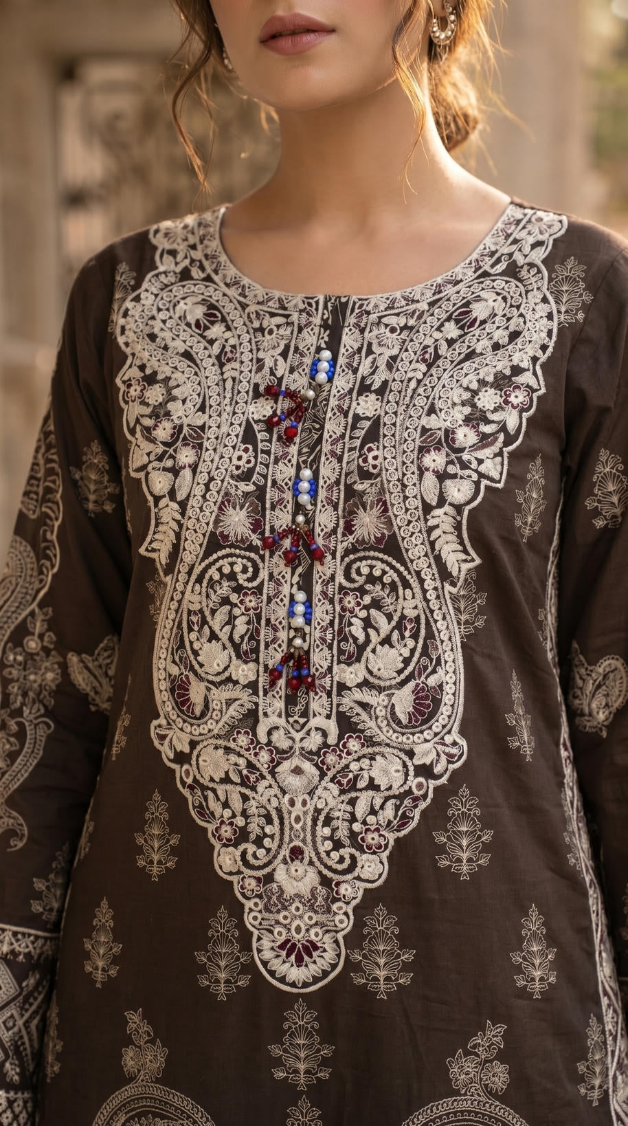 Embroidered lawn 3PC DP 0121