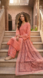 Embroidered lawn 3PC DL0062