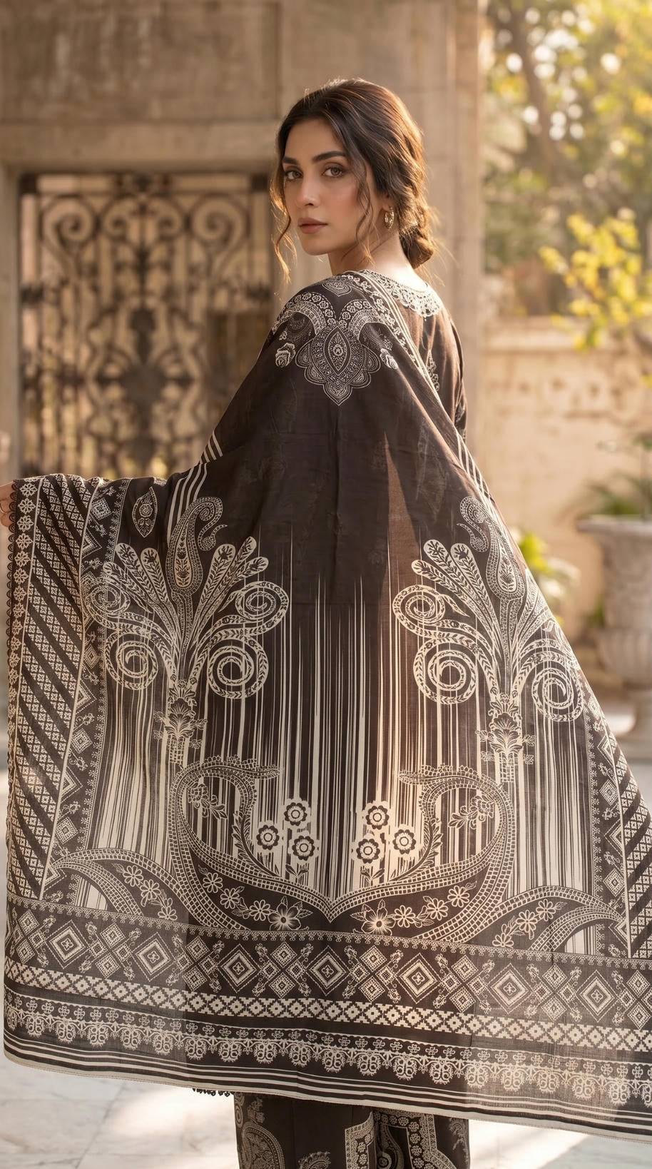 Embroidered lawn 3PC DP 0121