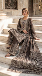 Embroidered lawn 3PC DP 0121