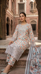 Embroidered lawn 3PC DP 0122