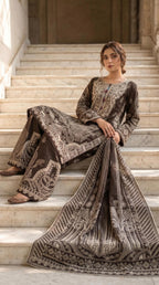 Embroidered lawn 3PC DP 0121