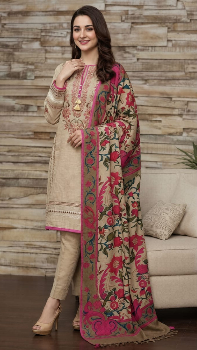 Embroidered Lawn Unstitched 3PC UN0020
