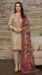 Embroidered Lawn Unstitched 3PC UN0020