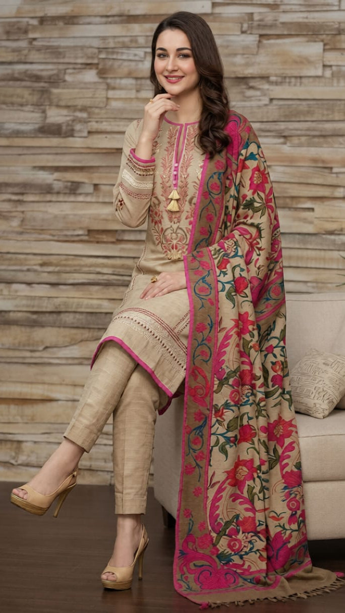 Embroidered Lawn Unstitched 3PC UN0020